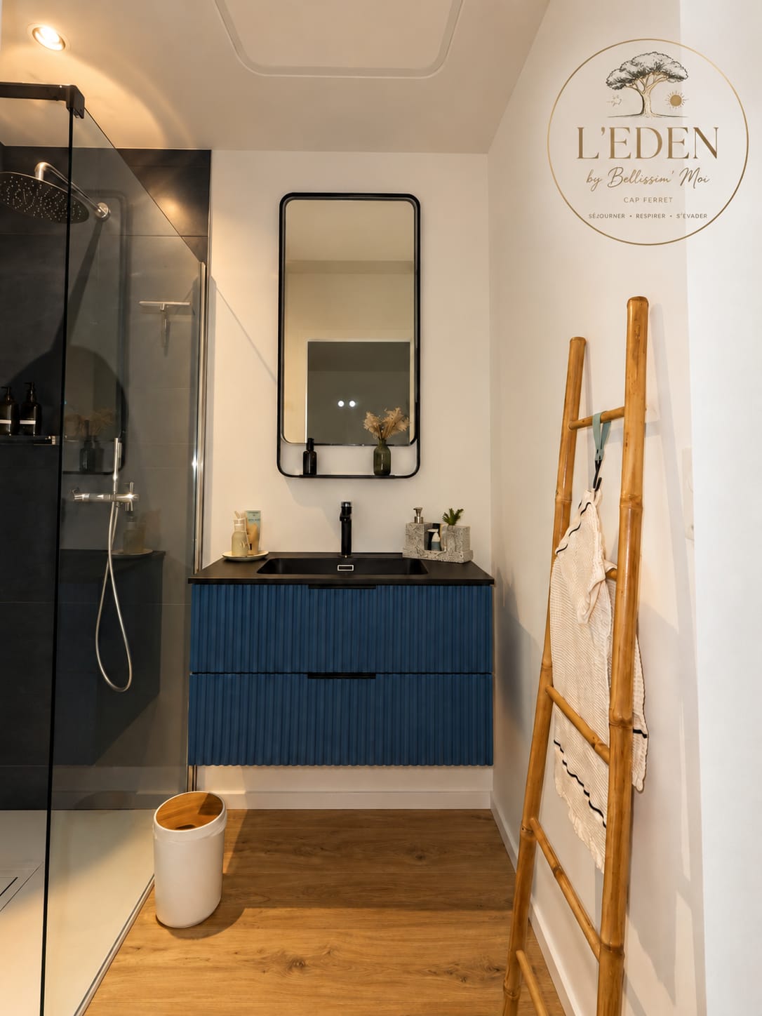 Salle de bain privative avec douche à l'italienne